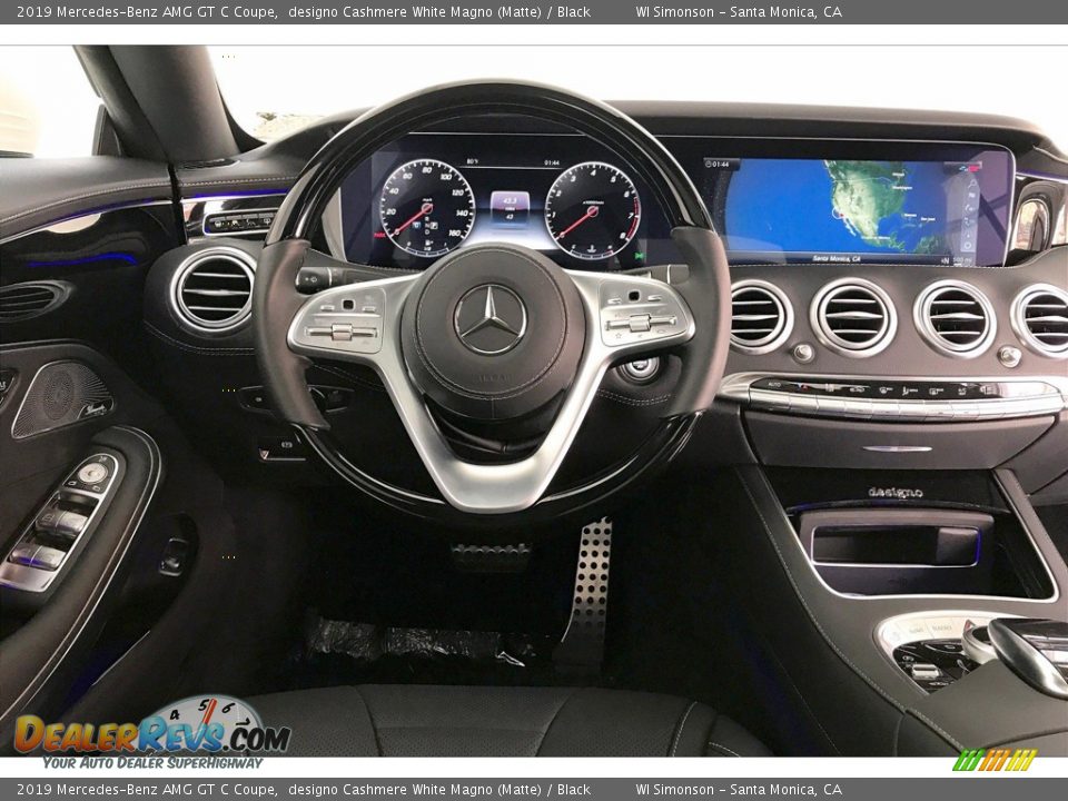 Dashboard of 2019 Mercedes-Benz AMG GT C Coupe Photo #4