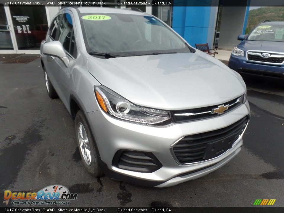 2017 Chevrolet Trax LT AWD Silver Ice Metallic / Jet Black Photo #1