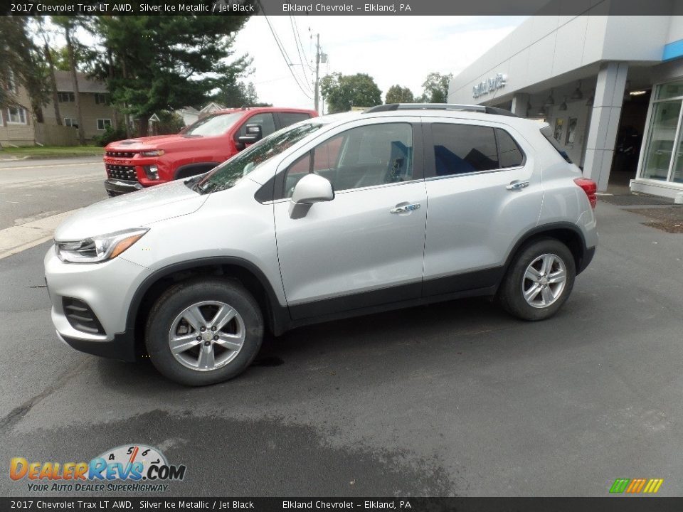 2017 Chevrolet Trax LT AWD Silver Ice Metallic / Jet Black Photo #4