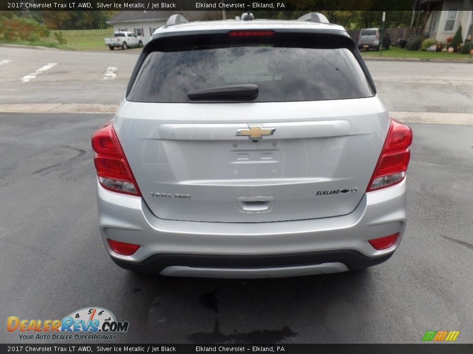 2017 Chevrolet Trax LT AWD Silver Ice Metallic / Jet Black Photo #7