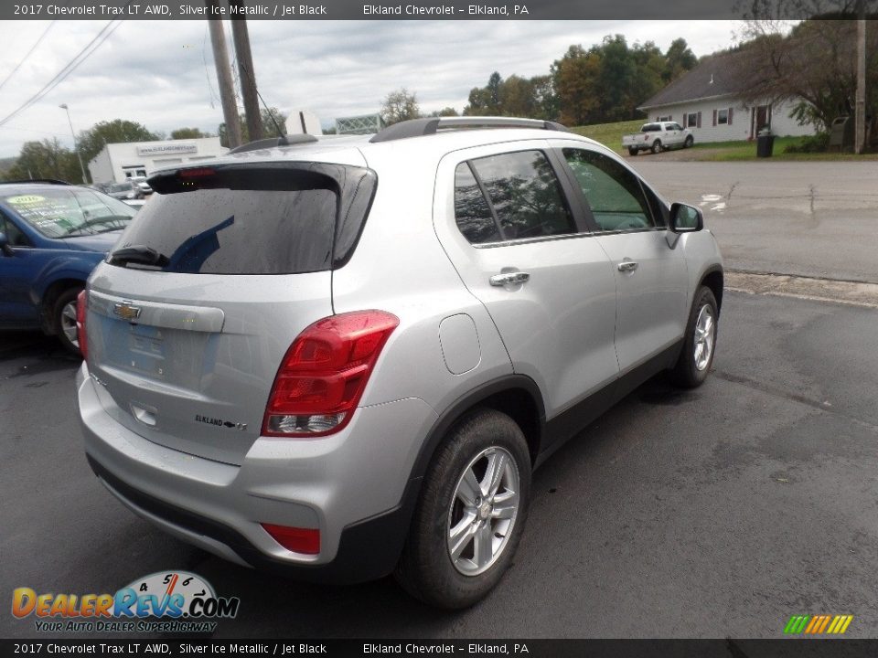 2017 Chevrolet Trax LT AWD Silver Ice Metallic / Jet Black Photo #8
