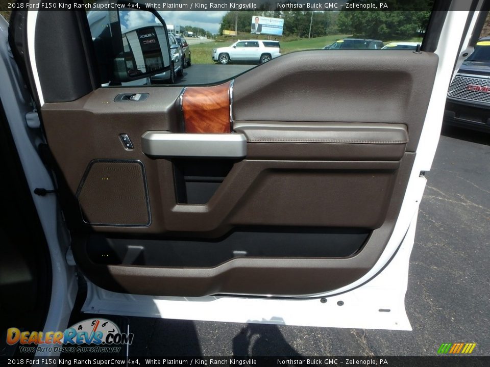 2018 Ford F150 King Ranch SuperCrew 4x4 White Platinum / King Ranch Kingsville Photo #7