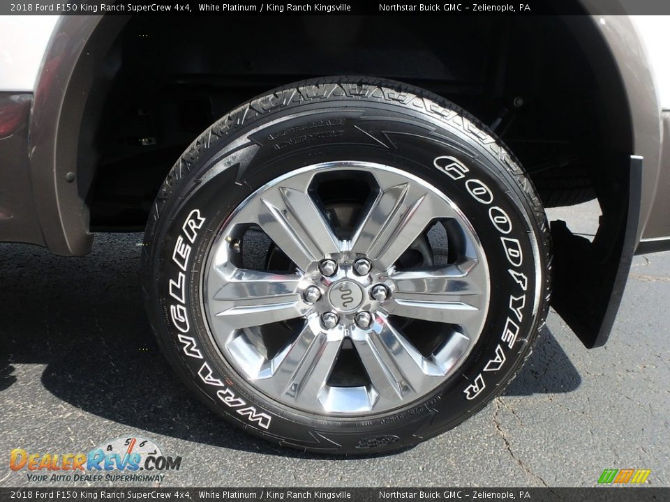 2018 Ford F150 King Ranch SuperCrew 4x4 White Platinum / King Ranch Kingsville Photo #13