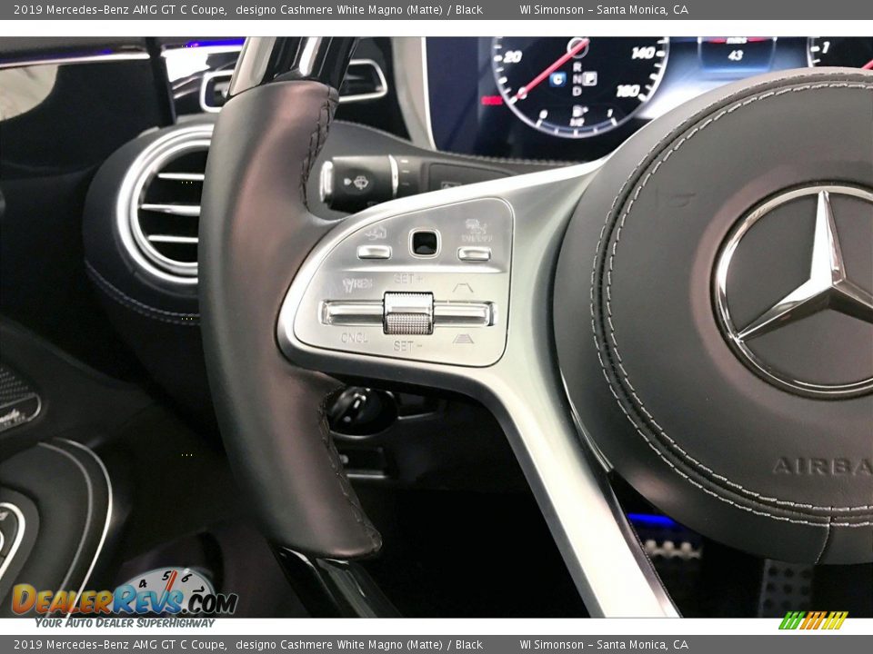 2019 Mercedes-Benz AMG GT C Coupe Steering Wheel Photo #18