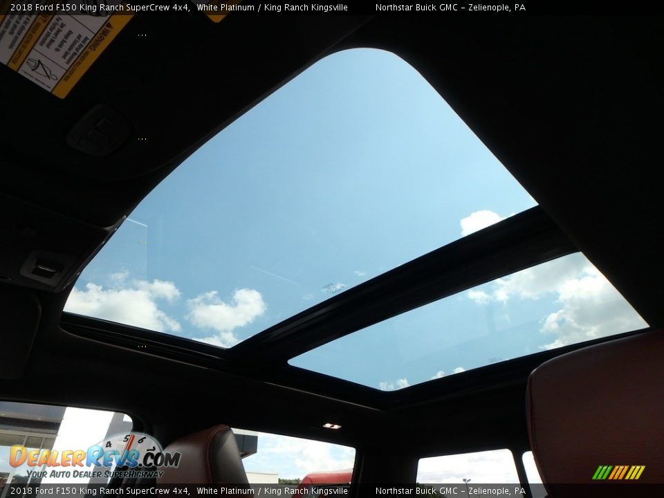 2018 Ford F150 King Ranch SuperCrew 4x4 White Platinum / King Ranch Kingsville Photo #14