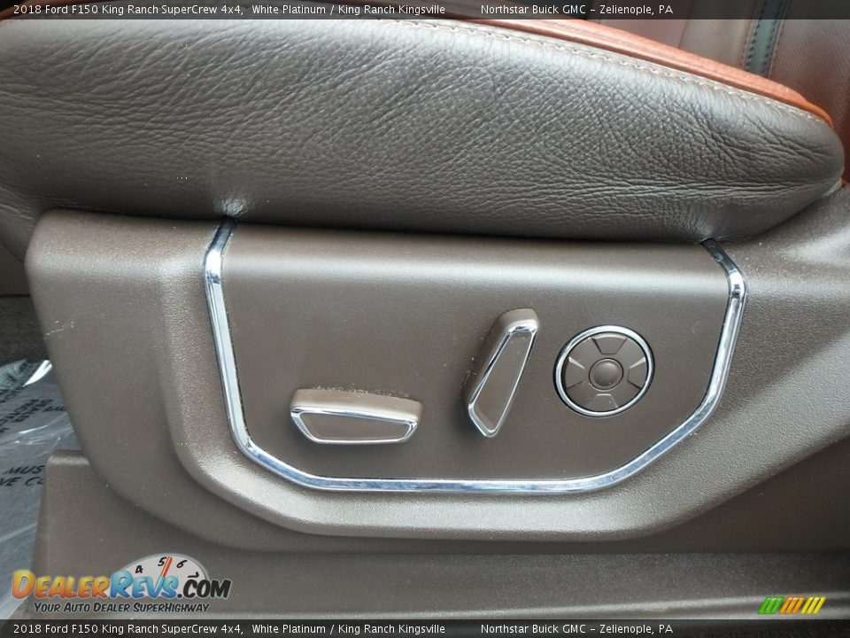 2018 Ford F150 King Ranch SuperCrew 4x4 White Platinum / King Ranch Kingsville Photo #17