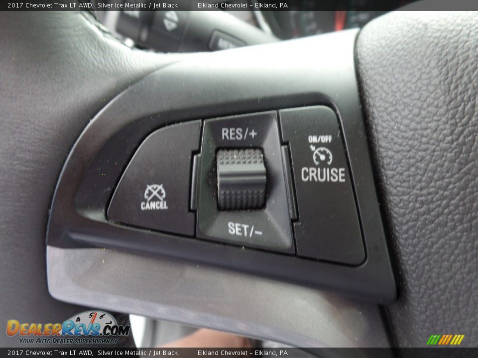 2017 Chevrolet Trax LT AWD Silver Ice Metallic / Jet Black Photo #20
