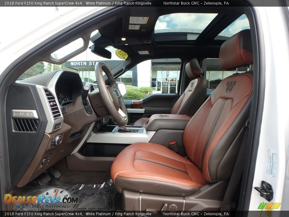 2018 Ford F150 King Ranch SuperCrew 4x4 White Platinum / King Ranch Kingsville Photo #19