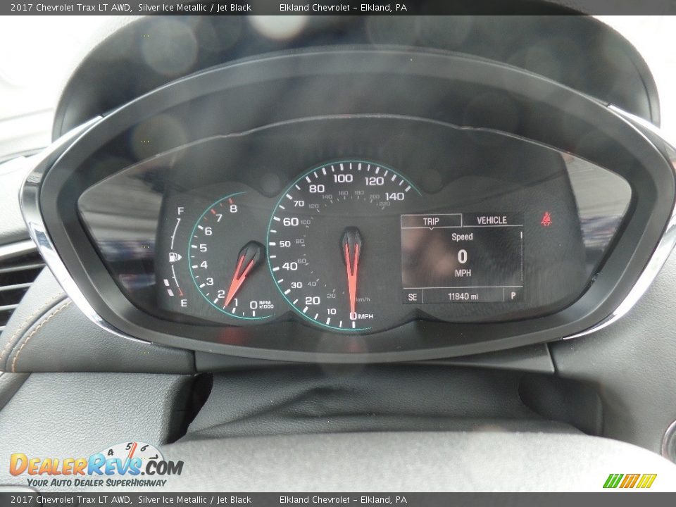 2017 Chevrolet Trax LT AWD Silver Ice Metallic / Jet Black Photo #23