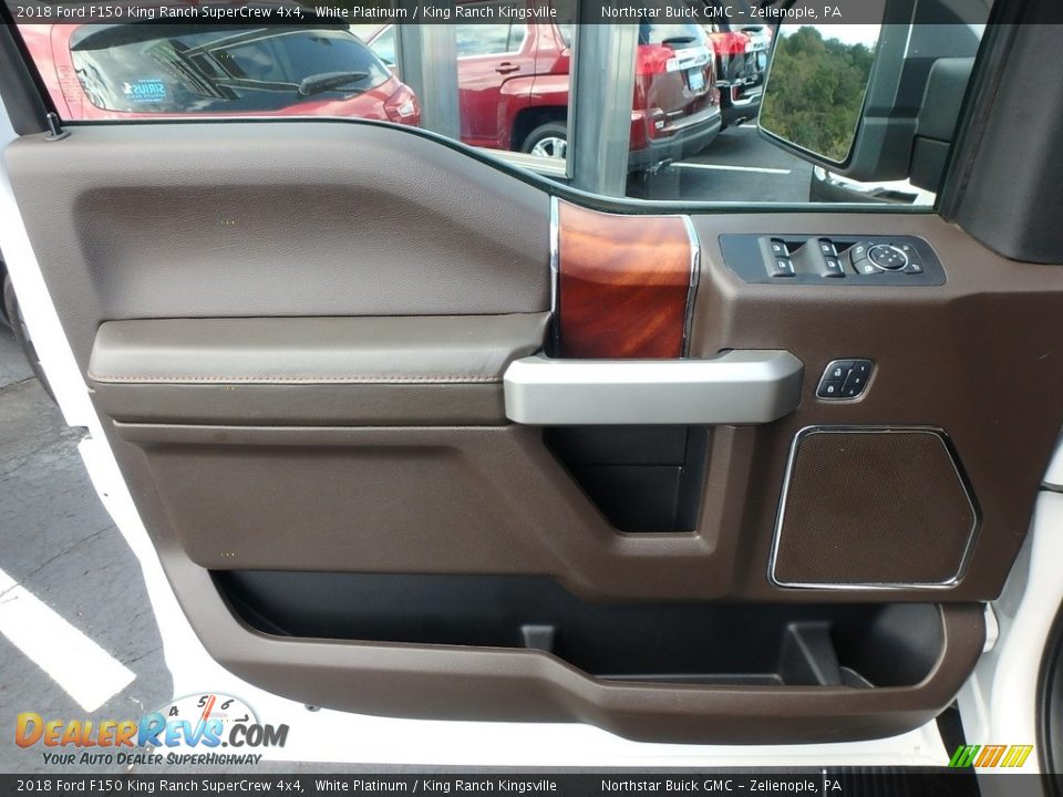 2018 Ford F150 King Ranch SuperCrew 4x4 White Platinum / King Ranch Kingsville Photo #22