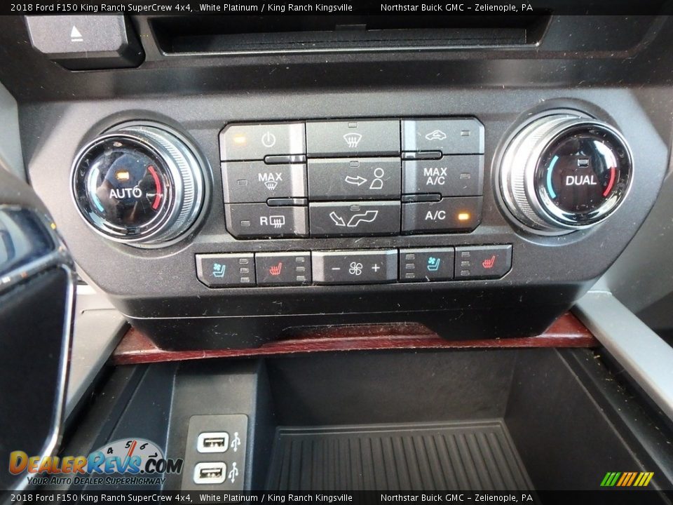 2018 Ford F150 King Ranch SuperCrew 4x4 White Platinum / King Ranch Kingsville Photo #24