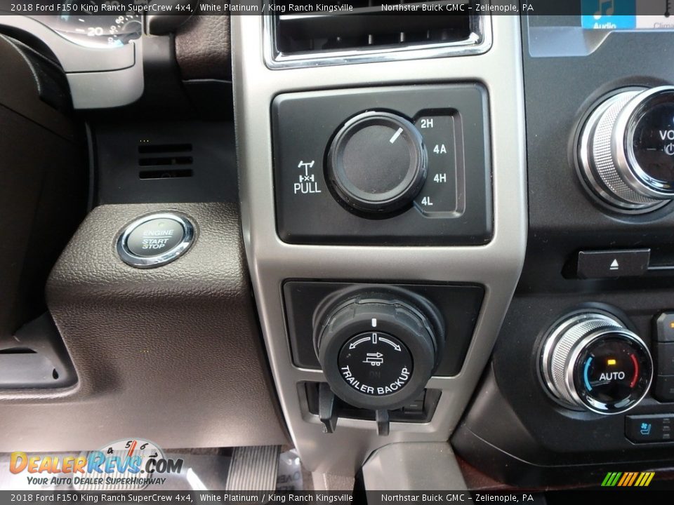 2018 Ford F150 King Ranch SuperCrew 4x4 White Platinum / King Ranch Kingsville Photo #25