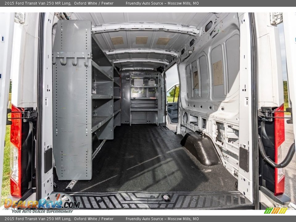 2015 Ford Transit Van 250 MR Long Oxford White / Pewter Photo #22