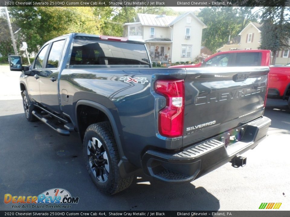 2020 Chevrolet Silverado 2500HD Custom Crew Cab 4x4 Shadow Gray Metallic / Jet Black Photo #10