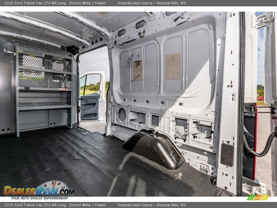 2015 Ford Transit Van 250 MR Long Oxford White / Pewter Photo #23