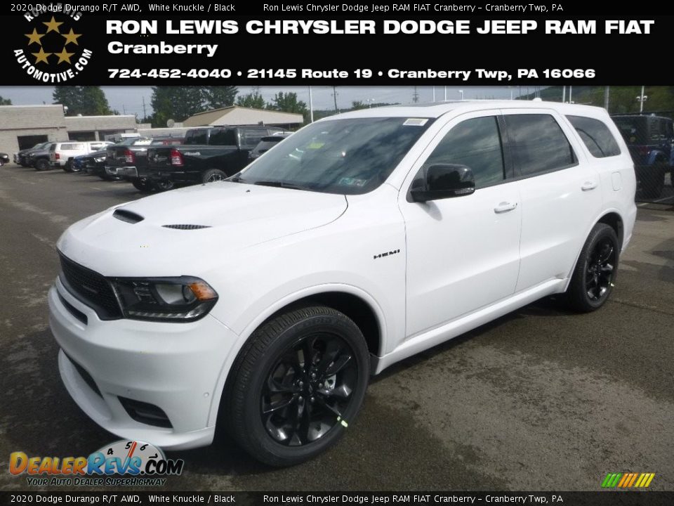 2020 Dodge Durango R/T AWD White Knuckle / Black Photo #1