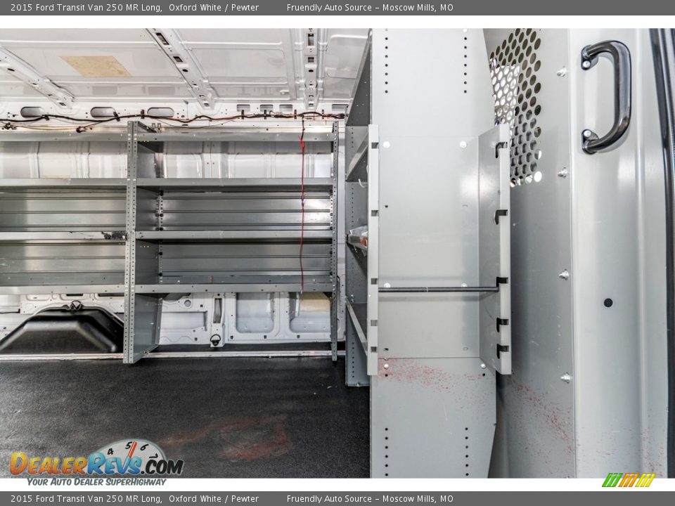 2015 Ford Transit Van 250 MR Long Oxford White / Pewter Photo #26