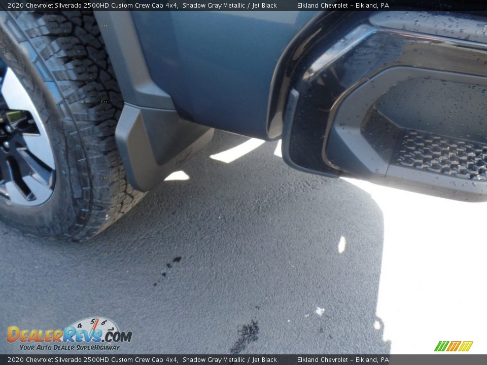 2020 Chevrolet Silverado 2500HD Custom Crew Cab 4x4 Shadow Gray Metallic / Jet Black Photo #13