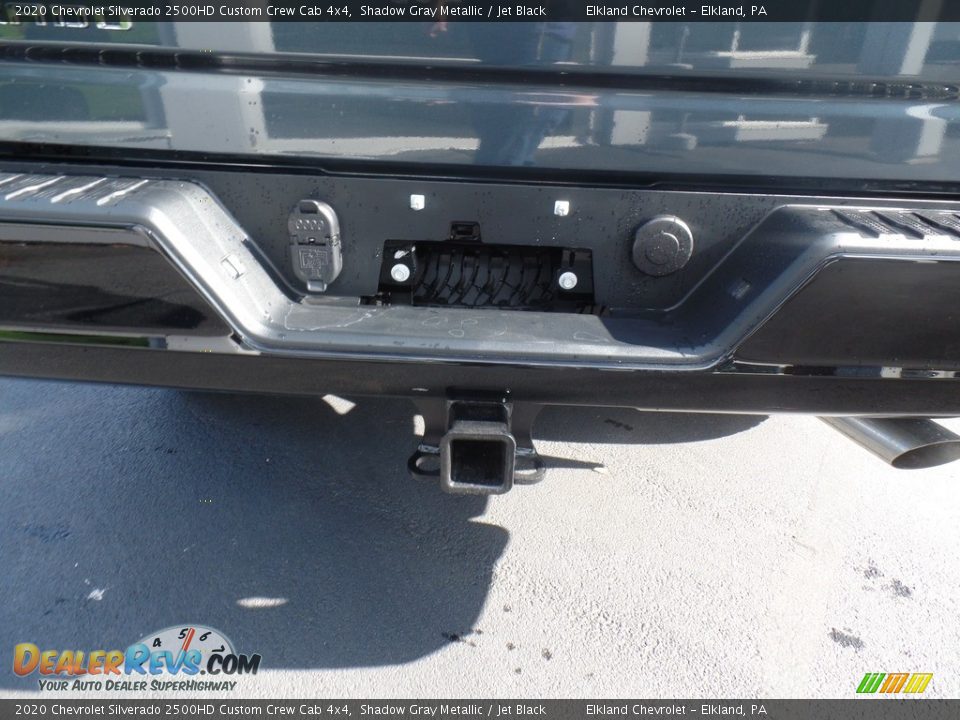 2020 Chevrolet Silverado 2500HD Custom Crew Cab 4x4 Shadow Gray Metallic / Jet Black Photo #14