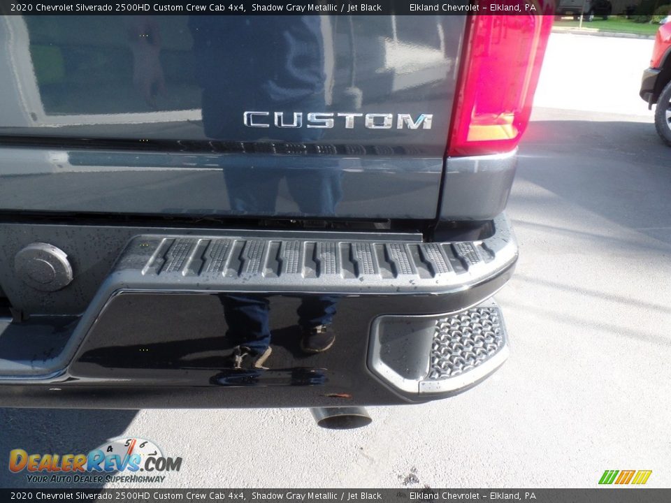 2020 Chevrolet Silverado 2500HD Custom Crew Cab 4x4 Shadow Gray Metallic / Jet Black Photo #15
