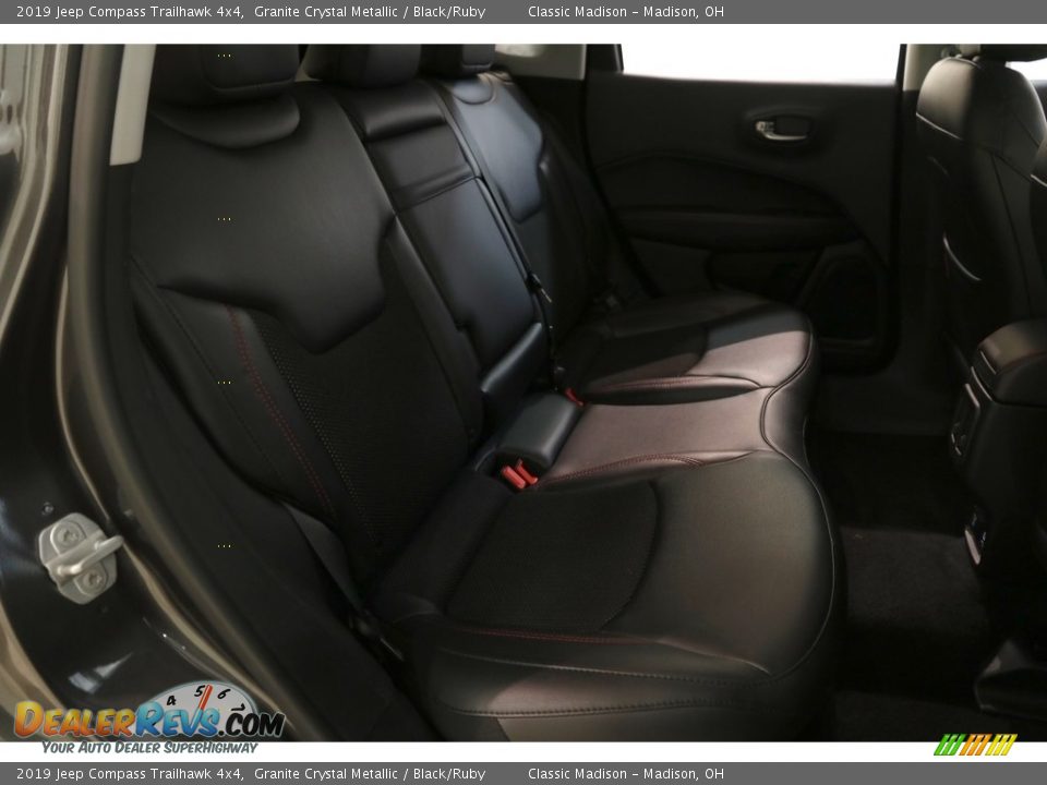 2019 Jeep Compass Trailhawk 4x4 Granite Crystal Metallic / Black/Ruby Photo #19