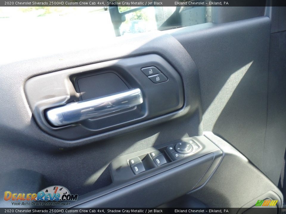 2020 Chevrolet Silverado 2500HD Custom Crew Cab 4x4 Shadow Gray Metallic / Jet Black Photo #18