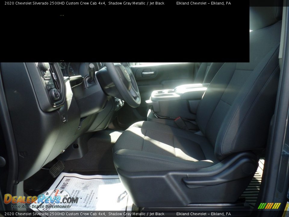 2020 Chevrolet Silverado 2500HD Custom Crew Cab 4x4 Shadow Gray Metallic / Jet Black Photo #19