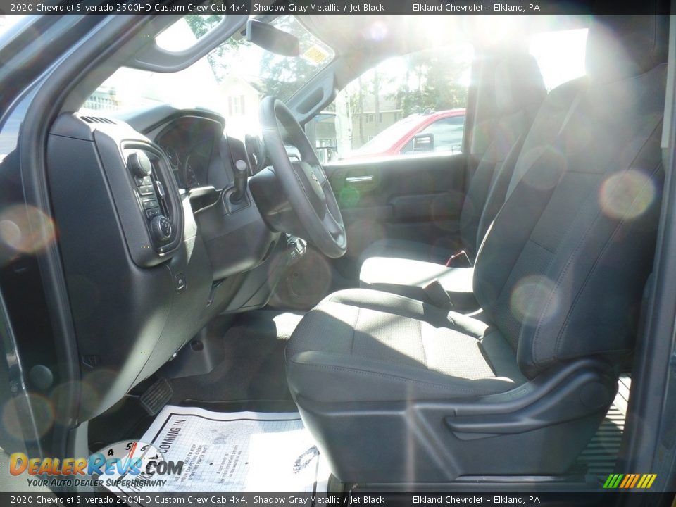 2020 Chevrolet Silverado 2500HD Custom Crew Cab 4x4 Shadow Gray Metallic / Jet Black Photo #20