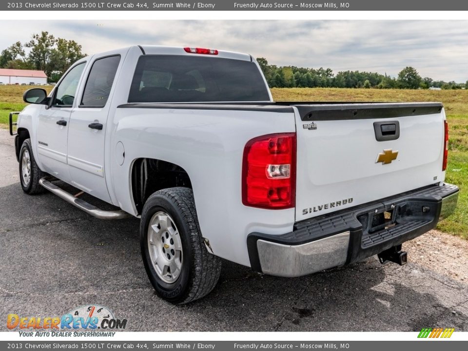 2013 Chevrolet Silverado 1500 LT Crew Cab 4x4 Summit White / Ebony Photo #6