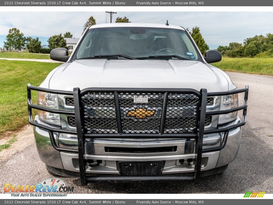 2013 Chevrolet Silverado 1500 LT Crew Cab 4x4 Summit White / Ebony Photo #9