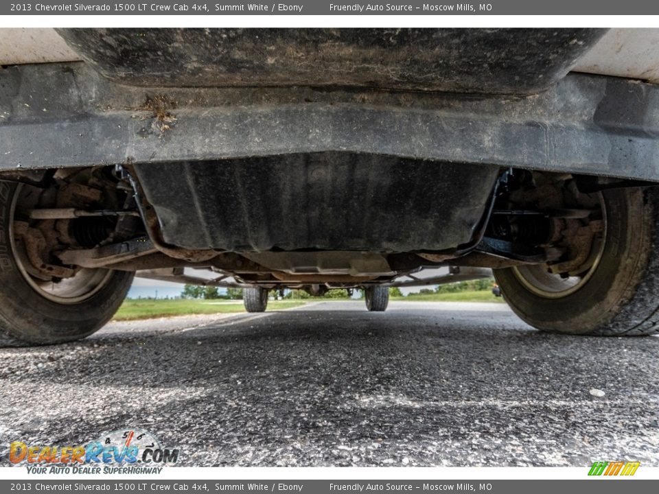 2013 Chevrolet Silverado 1500 LT Crew Cab 4x4 Summit White / Ebony Photo #10