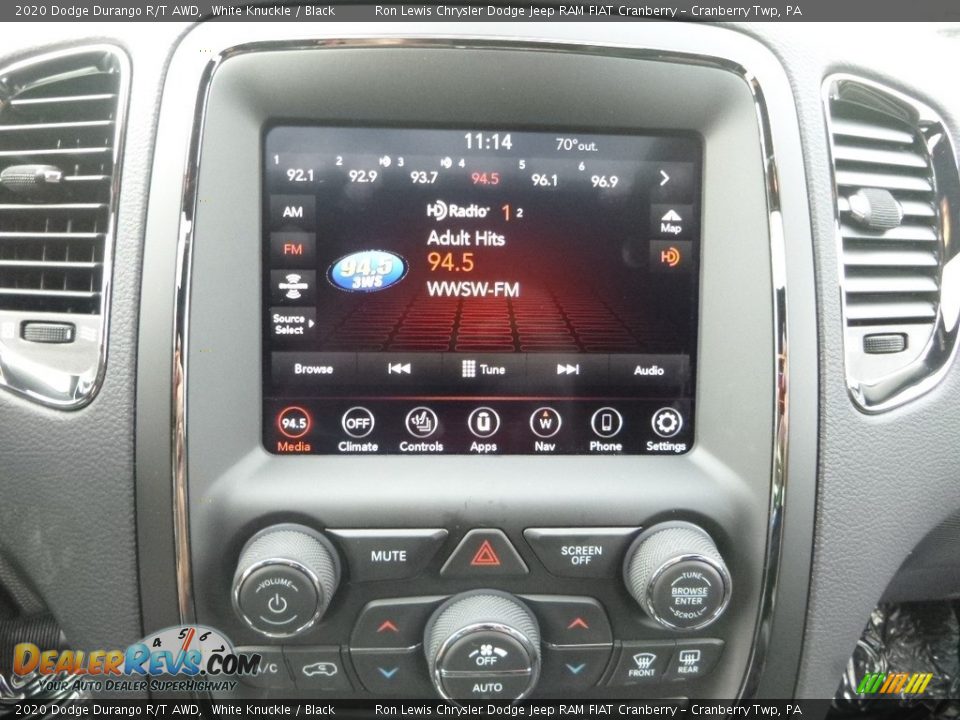 2020 Dodge Durango R/T AWD White Knuckle / Black Photo #17