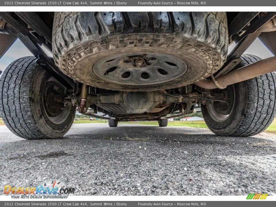 2013 Chevrolet Silverado 1500 LT Crew Cab 4x4 Summit White / Ebony Photo #13