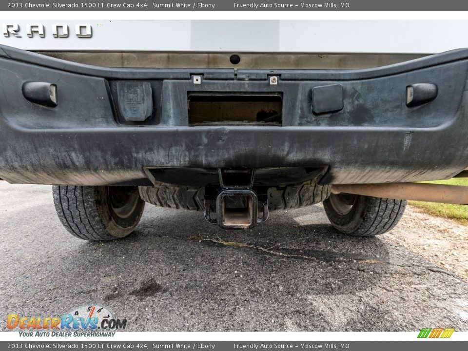 2013 Chevrolet Silverado 1500 LT Crew Cab 4x4 Summit White / Ebony Photo #14