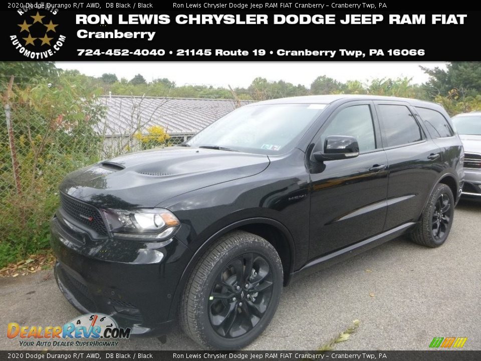 2020 Dodge Durango R/T AWD DB Black / Black Photo #1