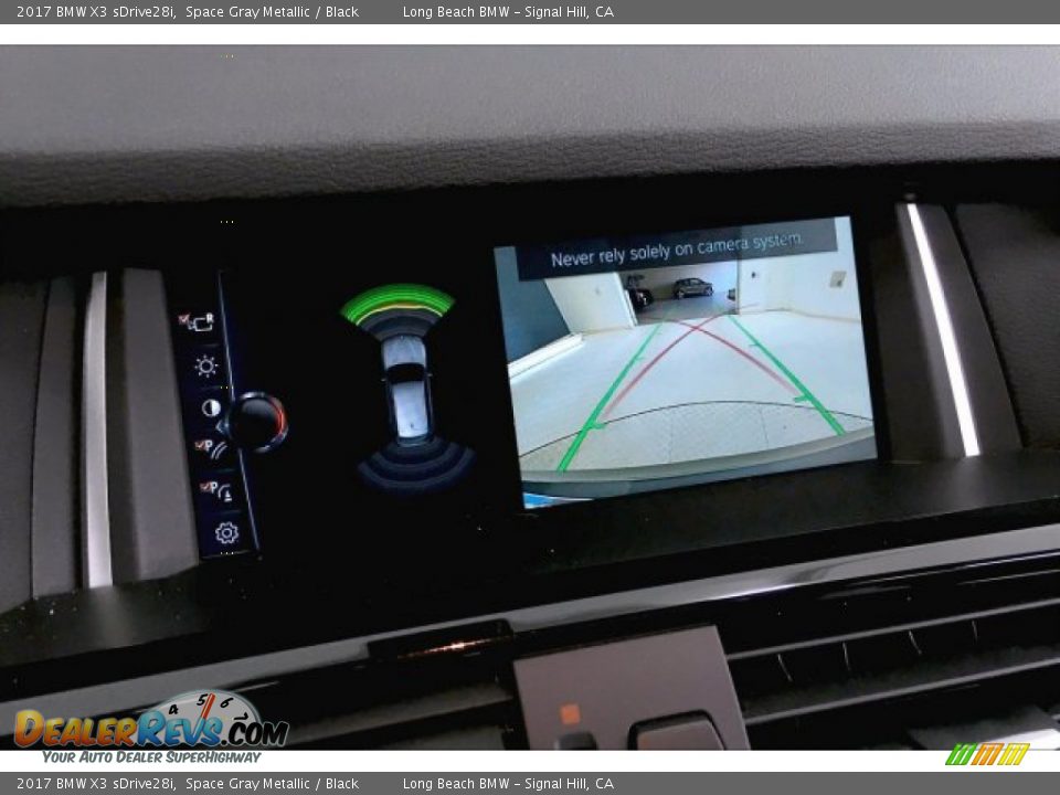 2017 BMW X3 sDrive28i Space Gray Metallic / Black Photo #13