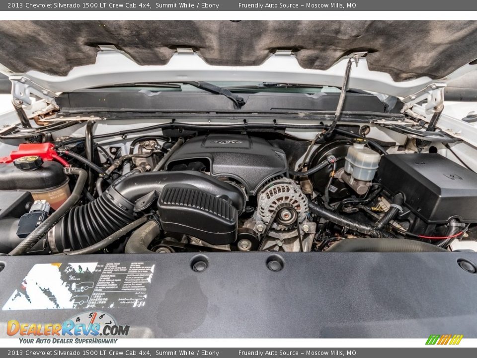 2013 Chevrolet Silverado 1500 LT Crew Cab 4x4 Summit White / Ebony Photo #18