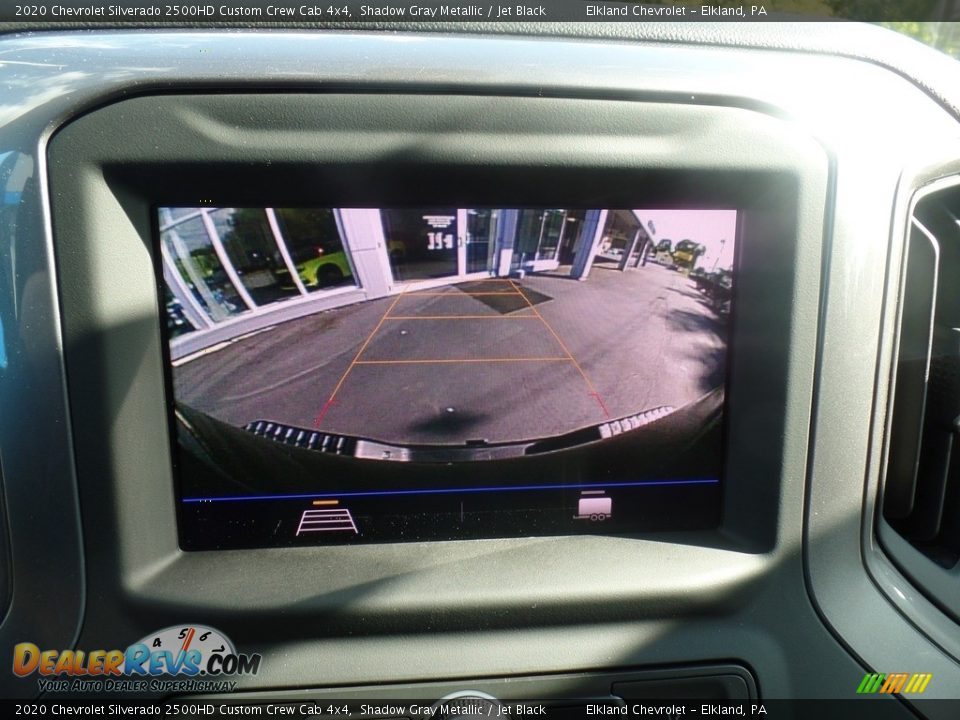 2020 Chevrolet Silverado 2500HD Custom Crew Cab 4x4 Shadow Gray Metallic / Jet Black Photo #32