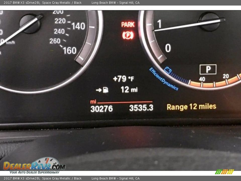 2017 BMW X3 sDrive28i Space Gray Metallic / Black Photo #16