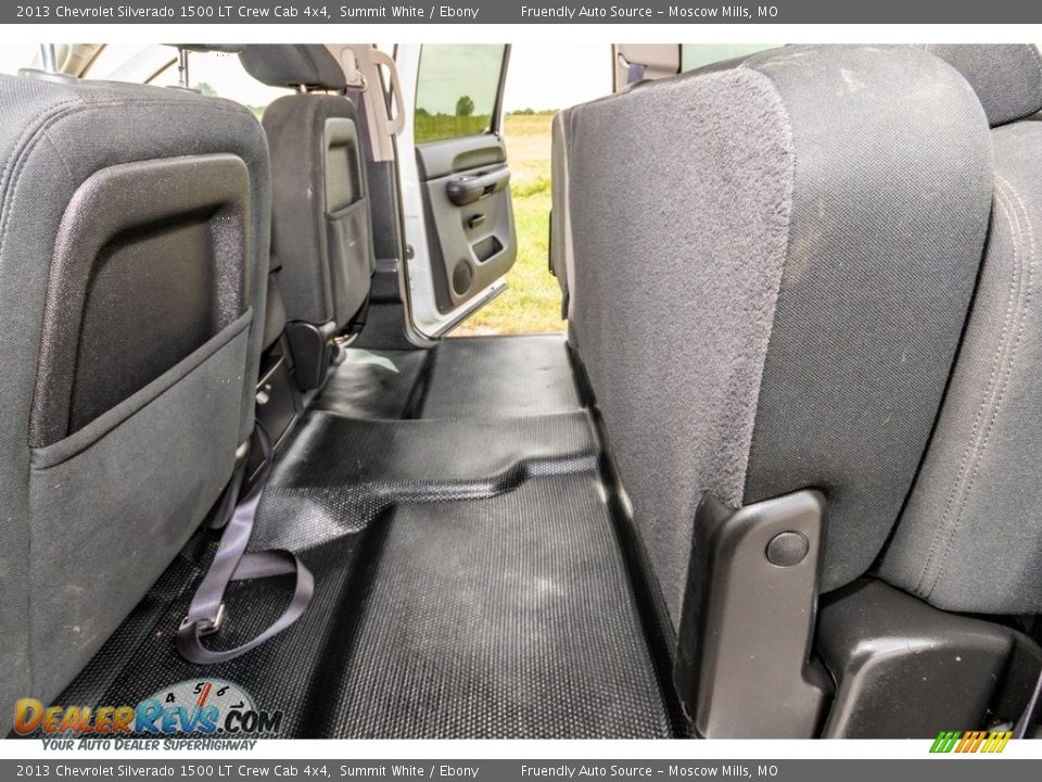 2013 Chevrolet Silverado 1500 LT Crew Cab 4x4 Summit White / Ebony Photo #24