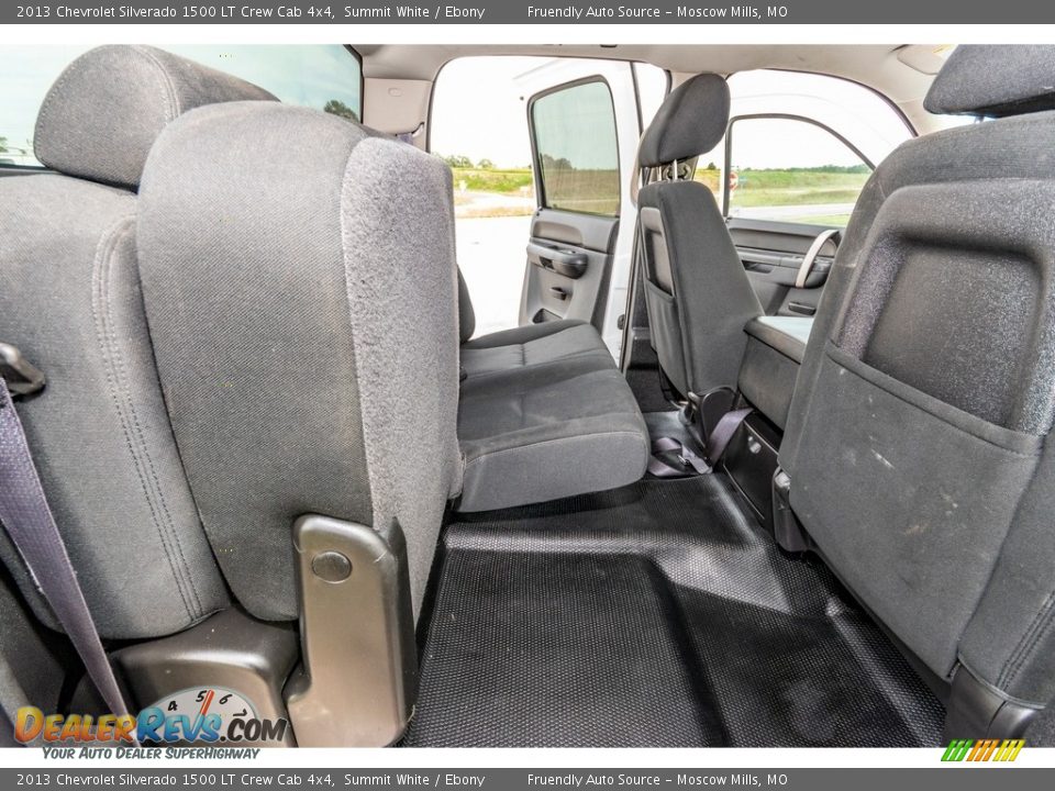 2013 Chevrolet Silverado 1500 LT Crew Cab 4x4 Summit White / Ebony Photo #26