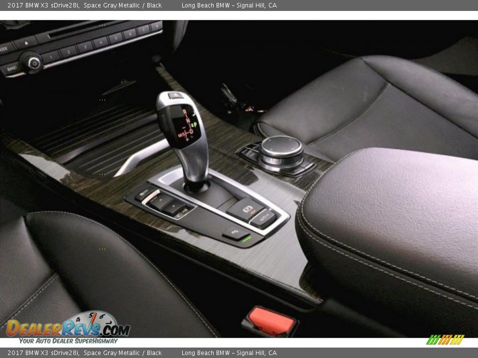 2017 BMW X3 sDrive28i Space Gray Metallic / Black Photo #18