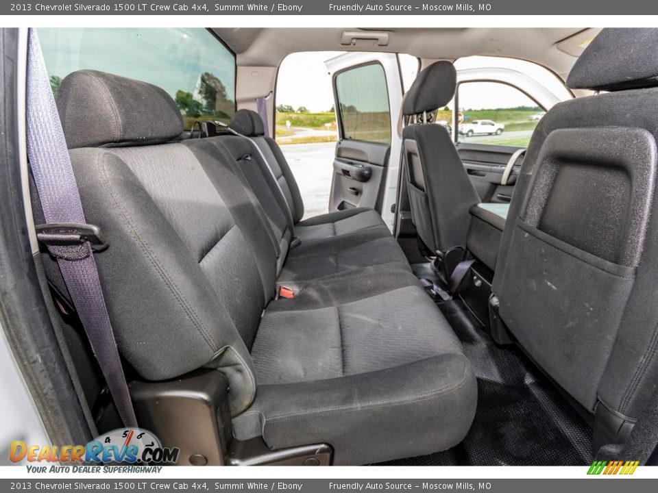 2013 Chevrolet Silverado 1500 LT Crew Cab 4x4 Summit White / Ebony Photo #27