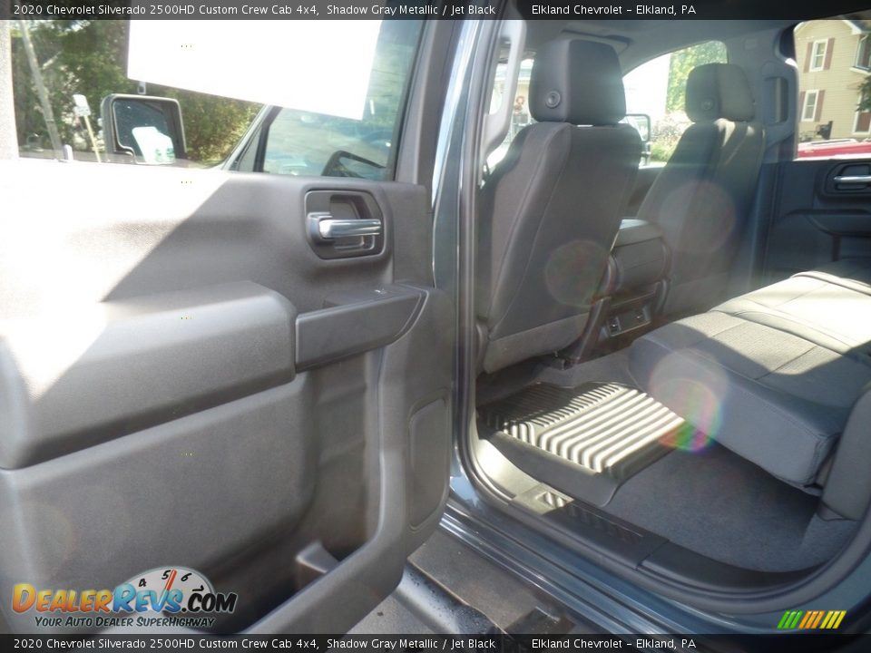 2020 Chevrolet Silverado 2500HD Custom Crew Cab 4x4 Shadow Gray Metallic / Jet Black Photo #36