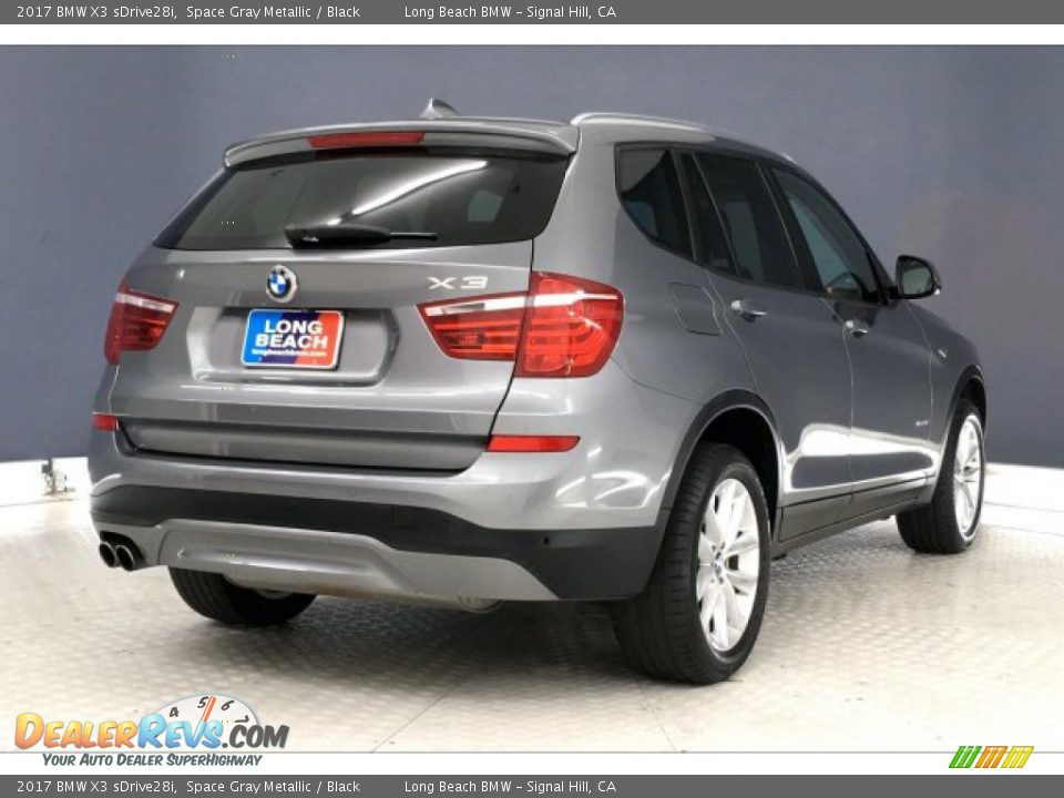 2017 BMW X3 sDrive28i Space Gray Metallic / Black Photo #30