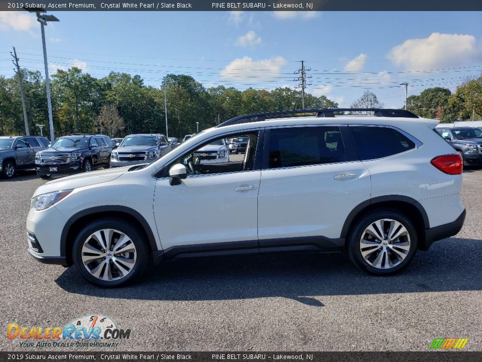 2019 Subaru Ascent Premium Crystal White Pearl / Slate Black Photo #4