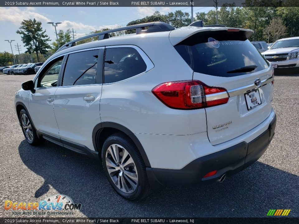 2019 Subaru Ascent Premium Crystal White Pearl / Slate Black Photo #5
