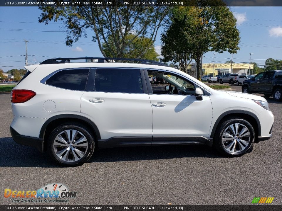 2019 Subaru Ascent Premium Crystal White Pearl / Slate Black Photo #8