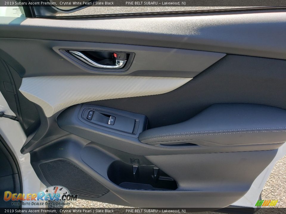 2019 Subaru Ascent Premium Crystal White Pearl / Slate Black Photo #10