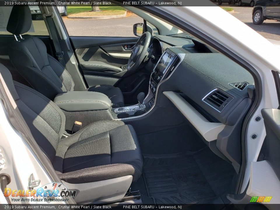 2019 Subaru Ascent Premium Crystal White Pearl / Slate Black Photo #12